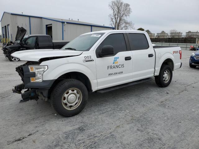 1FTEW1EF7HKC81611 - 2017 FORD F150 SUPER WHITE photo 1