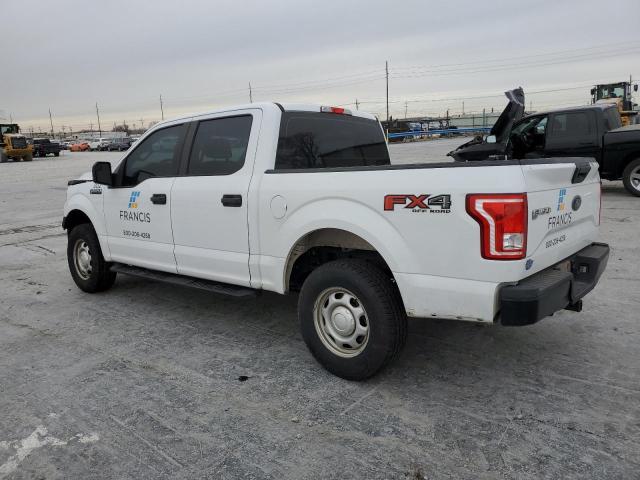 1FTEW1EF7HKC81611 - 2017 FORD F150 SUPER WHITE photo 2