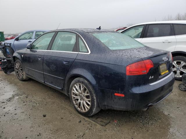 WAUAF78E48A133004 - 2008 AUDI A4 2.0T BLUE photo 2