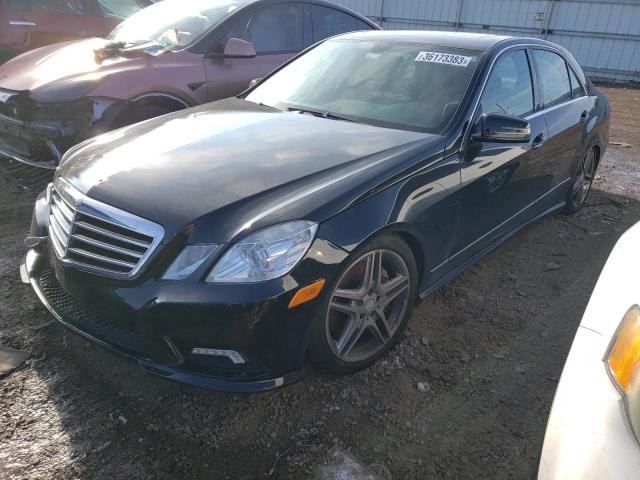 WDDHF9AB7BA329819 - 2011 MERCEDES-BENZ E 550 4MATIC BLACK photo 1