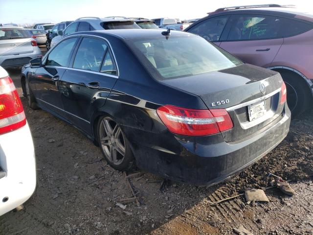 WDDHF9AB7BA329819 - 2011 MERCEDES-BENZ E 550 4MATIC BLACK photo 2