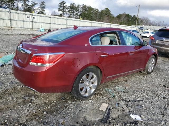 1G4GE5ED3BF341395 - 2011 BUICK LACROSSE CXS BURGUNDY photo 3