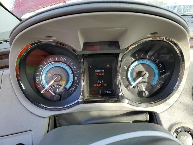 1G4GE5ED3BF341395 - 2011 BUICK LACROSSE CXS BURGUNDY photo 9