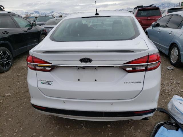 3FA6P0SU7HR305986 - 2017 FORD FUSION TITANIUM PHEV WHITE photo 6