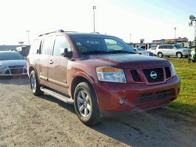 5N1AA08D68N612609 - 2008 NISSAN ARMADA SE  photo 1