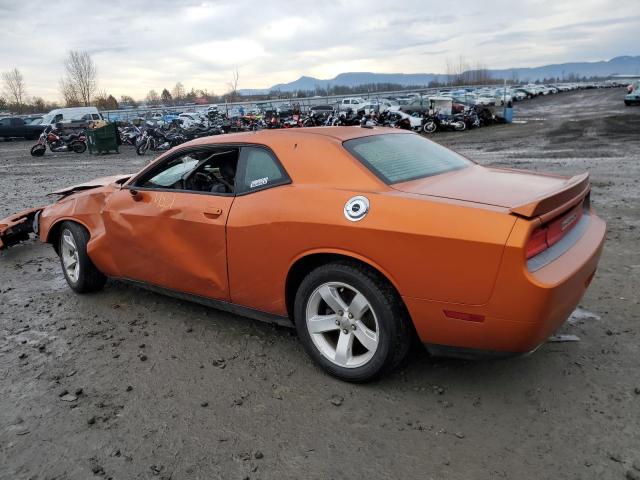 2B3CJ4DG4BH576277 - 2011 DODGE CHALLENGER ORANGE photo 2