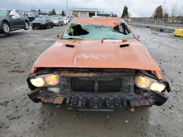 2B3CJ4DG4BH576277 - 2011 DODGE CHALLENGER ORANGE photo 5