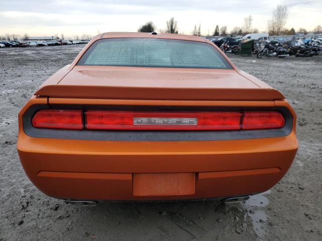 2B3CJ4DG4BH576277 - 2011 DODGE CHALLENGER ORANGE photo 6