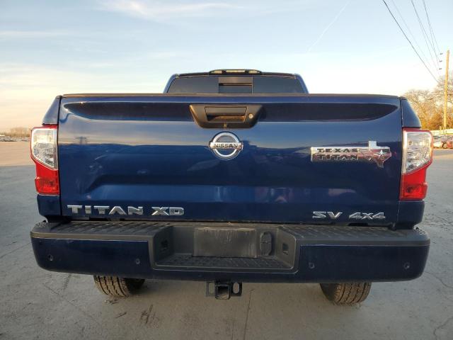 1N6AA1FB2MN523851 - 2021 NISSAN TITAN XD SV BLUE photo 6