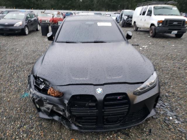 WBS43AY01NFM41779 - 2022 BMW M3 COMPETITION BLACK photo 5