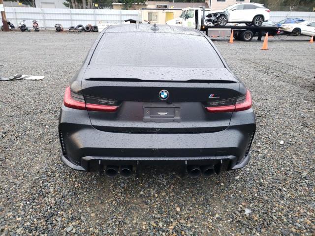 WBS43AY01NFM41779 - 2022 BMW M3 COMPETITION BLACK photo 6