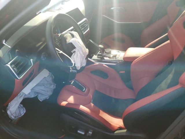 WBS43AY01NFM41779 - 2022 BMW M3 COMPETITION BLACK photo 7