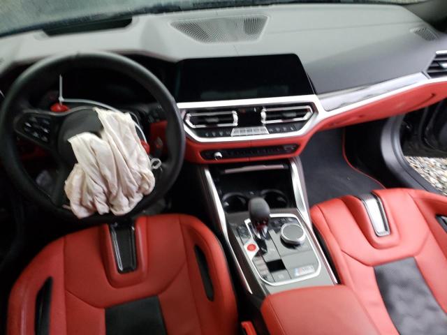 WBS43AY01NFM41779 - 2022 BMW M3 COMPETITION BLACK photo 8