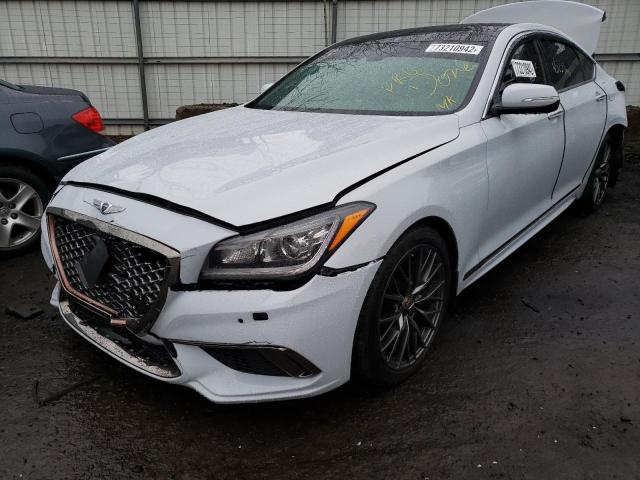 KMTFN4JE5LU329045 - 2020 GENESIS G80 BASE WHITE photo 1