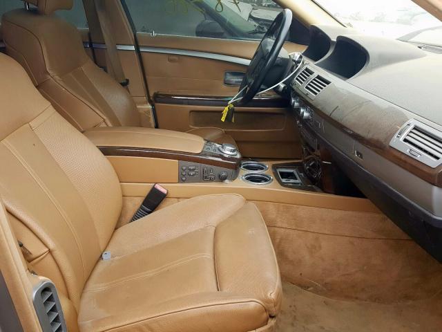 WBAHL83576DT03176 - 2006 BMW 750 I  photo 5