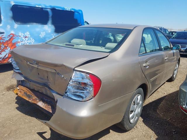 4T1BE32K03U129360 - 2003 TOYOTA CAMRY LE  photo 4