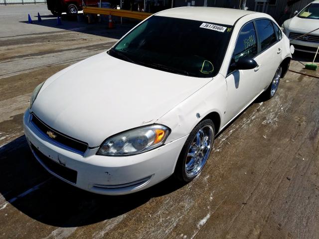 2G1WS553981322150 - 2008 CHEVROLET IMPALA POLICE  photo 2