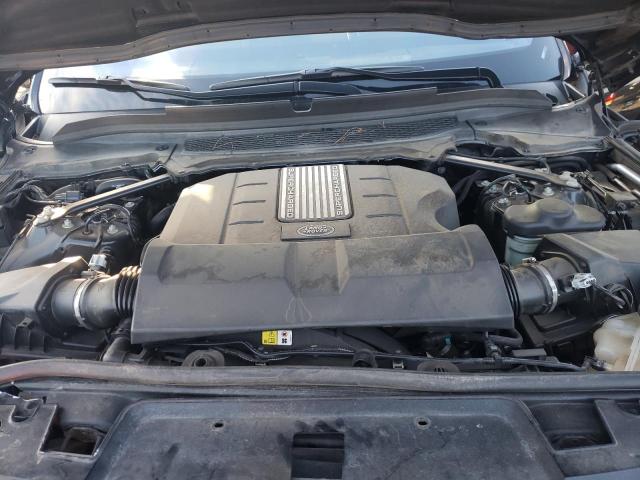 SALWV2EF9GA598347 - 2016 LAND ROVER RANGE ROVE AUTOBIOGRAPHY BLACK photo 12