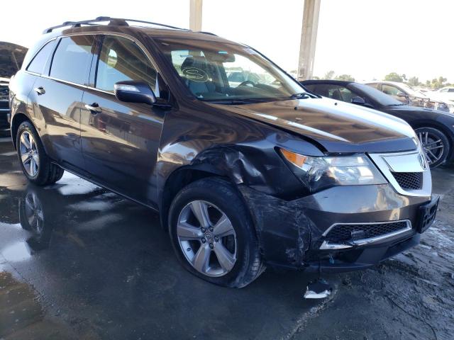 2HNYD2H68BH521455 - 2011 ACURA MDX TECHNOLOGY 灰色 照片 4