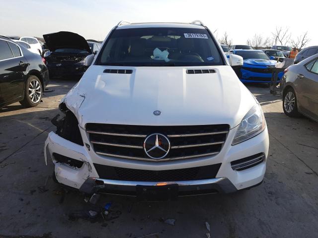 4JGDA5HB6FA605155 - 2015 MERCEDES-BENZ ML 350 4MA WHITE photo 5