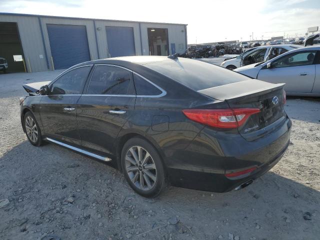 5NPE34AF3GH436023 - 2016 HYUNDAI SONATA SPORT BLACK photo 2