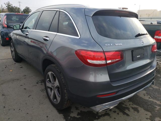 WDC0G4KB1KV187377 - 2019 MERCEDES-BENZ GLC 300 4MATIC GRAY photo 2