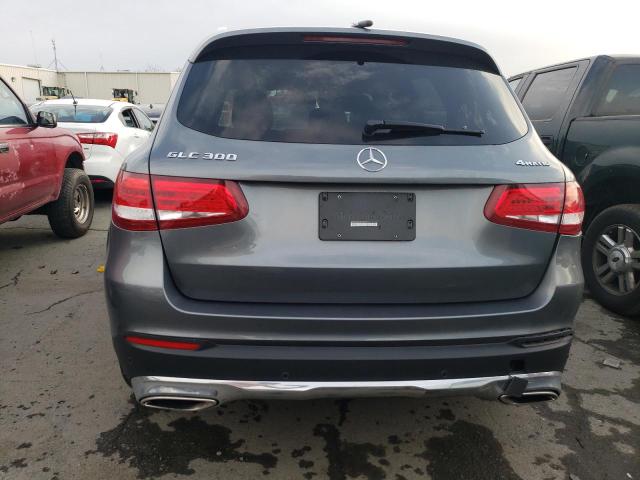 WDC0G4KB1KV187377 - 2019 MERCEDES-BENZ GLC 300 4MATIC GRAY photo 6