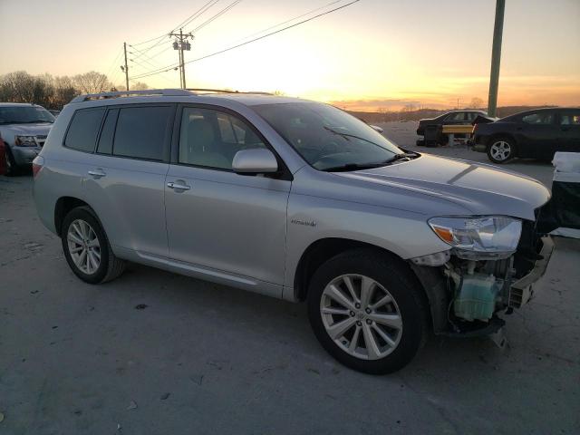 JTEEW44A282017084 - 2008 TOYOTA HIGHLANDER HYBRID LIMITED SILVER photo 4