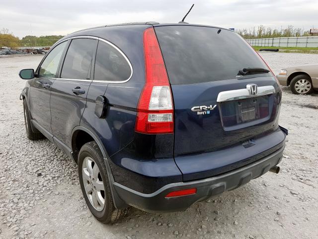 JHLRE48737C086255 - 2007 HONDA CR-V EXL  photo 3