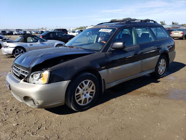 4S3BH896827638207 - 2002 SUBARU LEGACY OUT TWO TONE photo 1