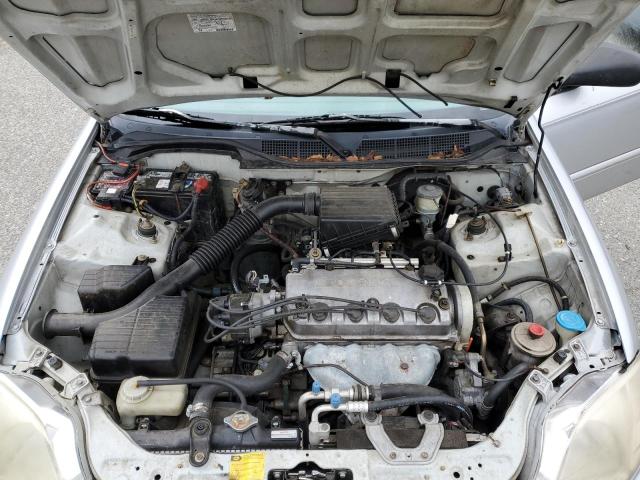 2HGEJ6615YH583776 - 2000 HONDA CIVIC BASE SILVER photo 11