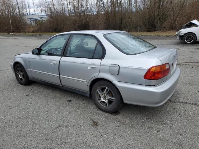 2HGEJ6615YH583776 - 2000 HONDA CIVIC BASE SILVER photo 2