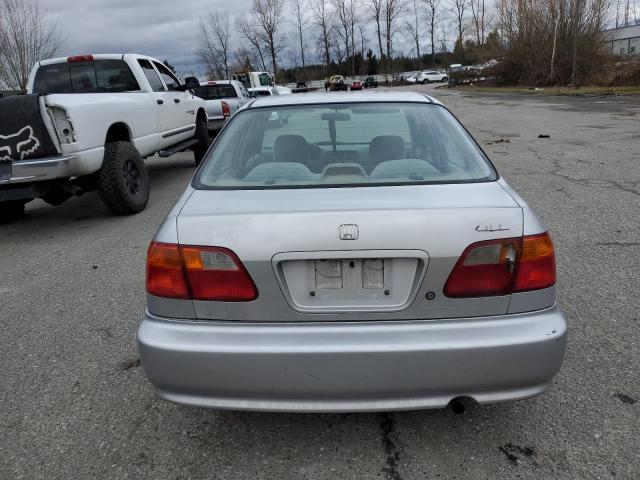 2HGEJ6615YH583776 - 2000 HONDA CIVIC BASE SILVER photo 6