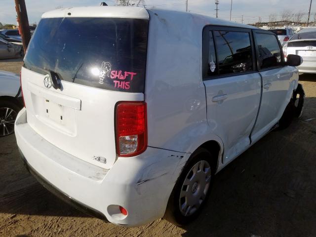 JTLZE4FE9EJ064000 - 2014 TOYOTA SCION XB Weiß Foto 4
