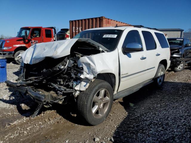 1GNSCCE00CR260321 - 2012 CHEVROLET TAHOE C1500 LTZ WHITE photo 1