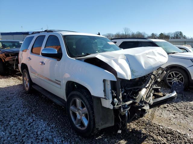 1GNSCCE00CR260321 - 2012 CHEVROLET TAHOE C1500 LTZ WHITE photo 4