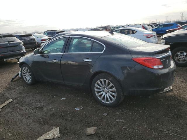 2G4GS5EV0D9156671 - 2013 BUICK REGAL PREMIUM BLACK photo 2