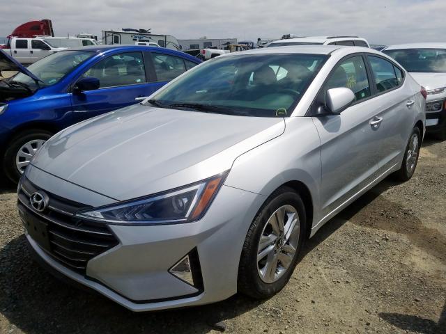 KMHD84LF4KU737033 - 2019 HYUNDAI ELANTRA SEL  photo 2