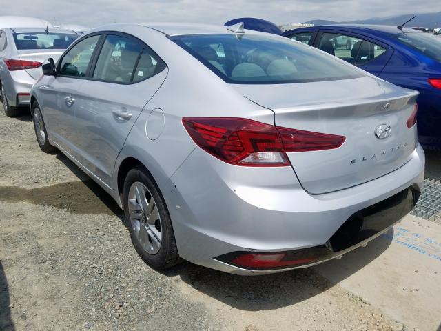 KMHD84LF4KU737033 - 2019 HYUNDAI ELANTRA SEL  photo 3