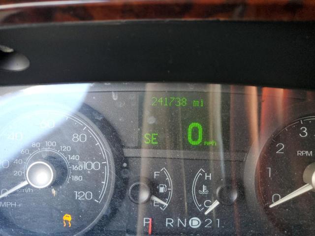 1LNHM84W07Y632931 - 2007 LINCOLN TOWN CAR EXECUTIVE L BLACK photo 9