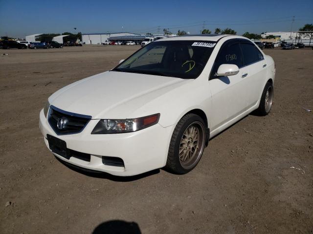 JH4CL96894C021132 - 2004 ACURA TSX WHITE photo 2