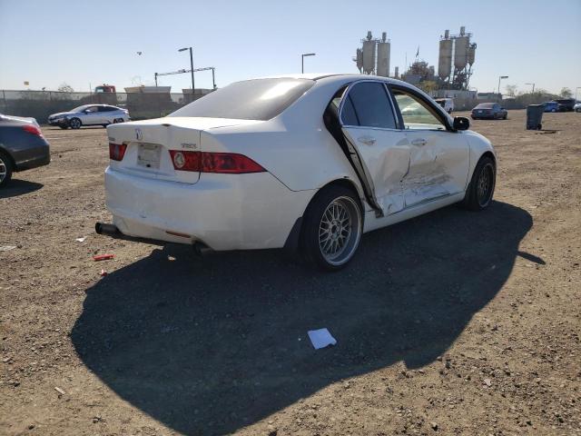 JH4CL96894C021132 - 2004 ACURA TSX WHITE photo 4