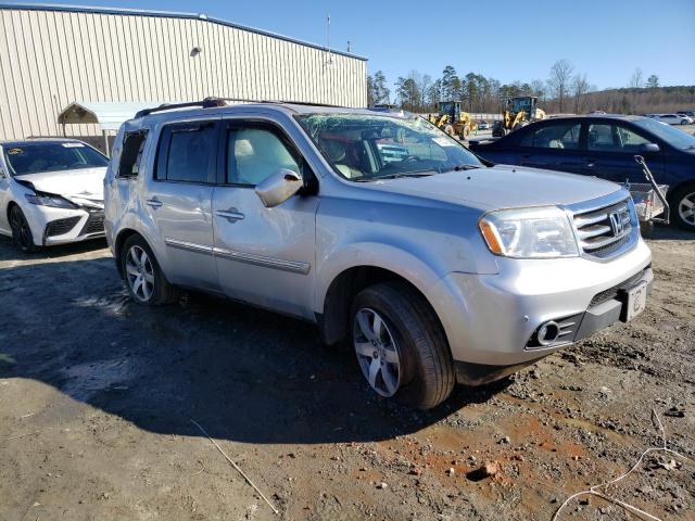 5FNYF3H90DB034436 - 2013 HONDA PILOT TOURING GRAY photo 4