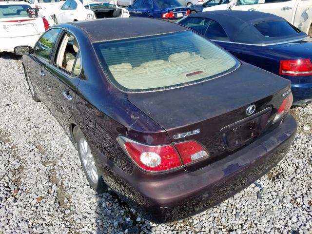 JTHBF30G425036770 - 2002 LEXUS ES 300  photo 3