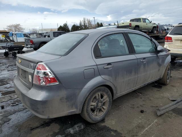 KL1TD5DEXAB089562 - 2010 CHEVROLET AVEO LS 灰色 照片 4