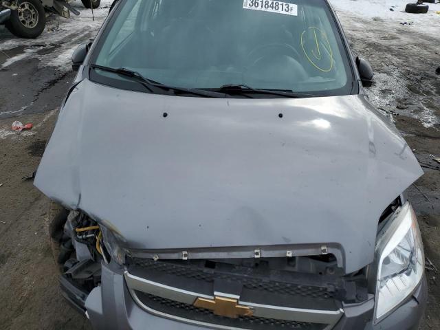 KL1TD5DEXAB089562 - 2010 CHEVROLET AVEO LS 灰色 照片 7