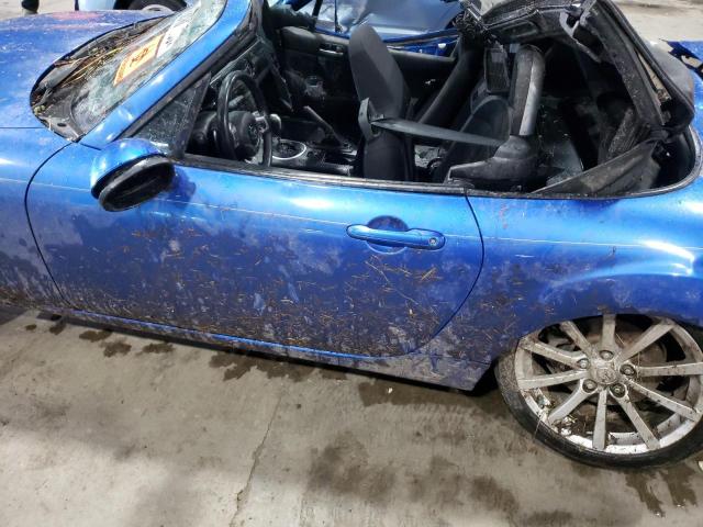 JM1NC25F860119087 - 2006 MAZDA MX-5 MIATA BLUE photo 7