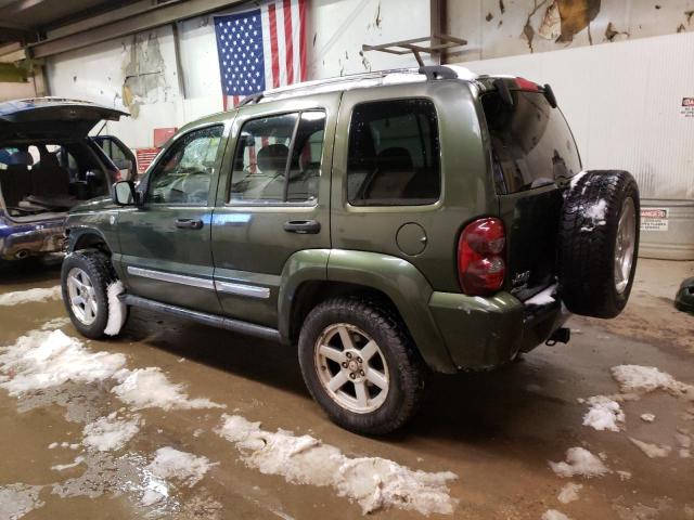 1J4GL58KX7W621210 - 2007 JEEP LIBERTY LIMITED GREEN photo 2