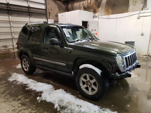 1J4GL58KX7W621210 - 2007 JEEP LIBERTY LIMITED GREEN photo 4