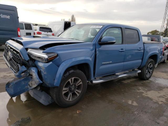 3TMAZ5CN5KM092270 - 2019 TOYOTA TACOMA DOUBLE CAB 蓝色 照片 1